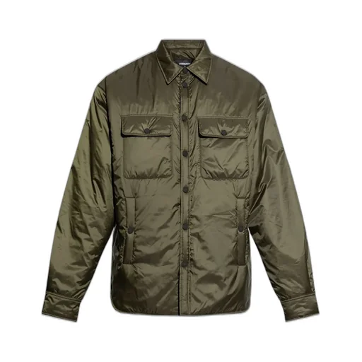 Dsquared2 Button-Up Padded Shirt Jacket