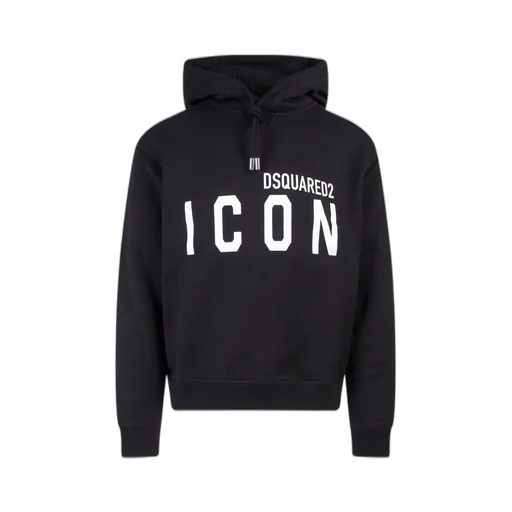 Dsquared2 Logo Printed Drawstring Hoodie