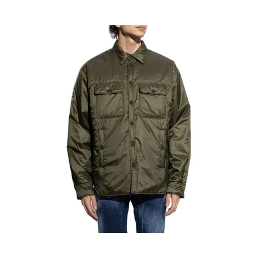 Dsquared2 Button-Up Padded Shirt Jacket