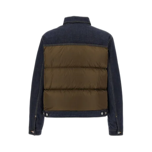 Dsquared2 Hybrid Panelled Puffer Jacket