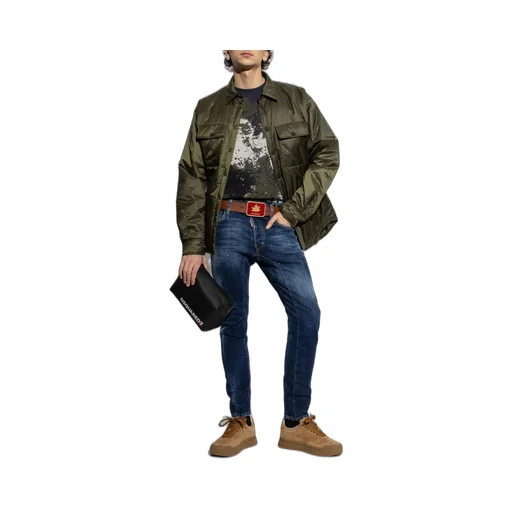 Dsquared2 Button-Up Padded Shirt Jacket