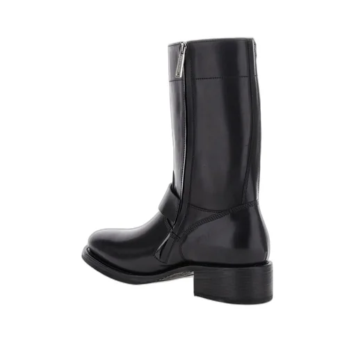 Dsquared2 X Ducati Buckle Strap Biker Boots