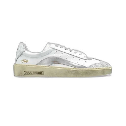 Dsquared2 Distressed Lace-Up Sneakers