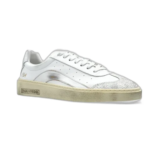 Dsquared2 Distressed Lace-Up Sneakers