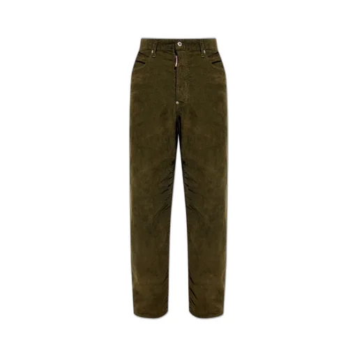 Dsquared2 Corduroy Straight-Leg Trousers