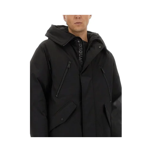 Dsquared2 Long-Sleeved Hooded Coat