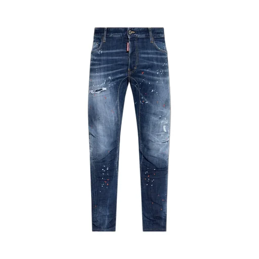 Dsquared2 Distressed Biker Jeans