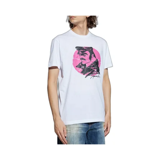 Dsquared2 Graphic Printed Crewneck T-Shirt