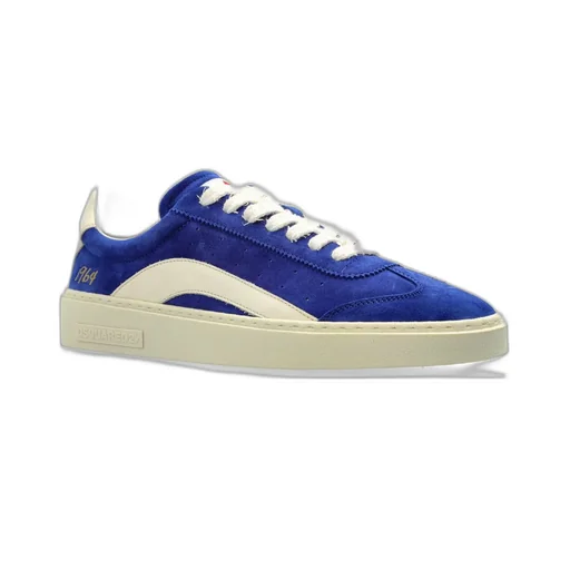 Dsquared2 Round-Toe Lace-Up Sneakers