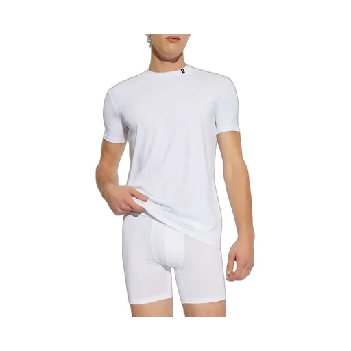 Dsquared2 Logo Patch Crewneck T-Shirt