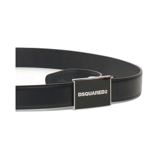 Dsquared2 Logo Plaque Buckle Belt
