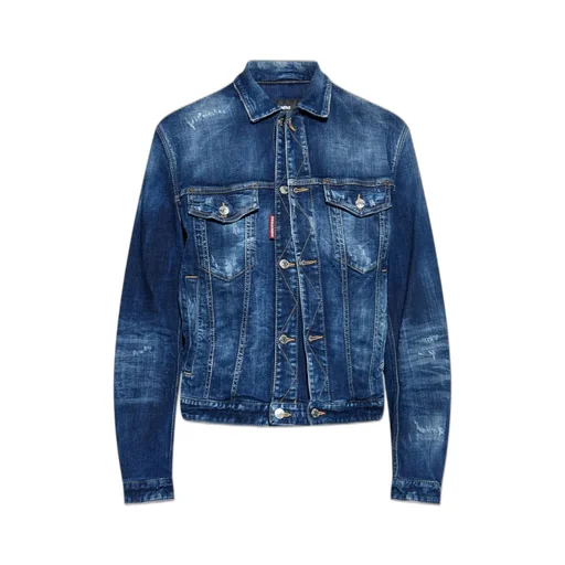 Dsquared2 Distressed Denim Jacket