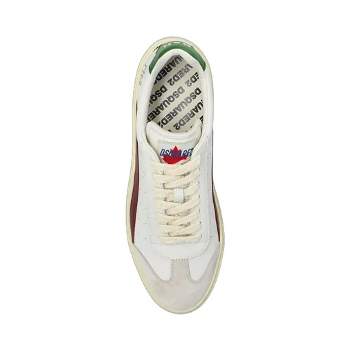 Dsquared2 Logo Patch Lace Up Sneakers