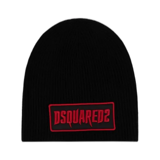 Dsquared2 Logo-Patch Beanie