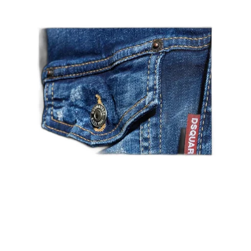Dsquared2 Distressed Denim Jacket