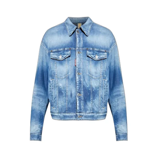 Dsquared2 Distressed Denim Jacket