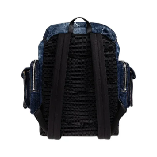 Dsquared2 Distressed Denim Backpack