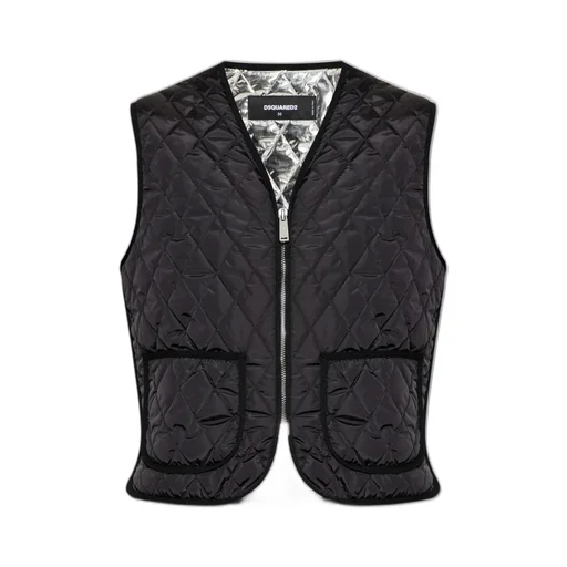 Dsquared2 Zip-Up Quilted Vest