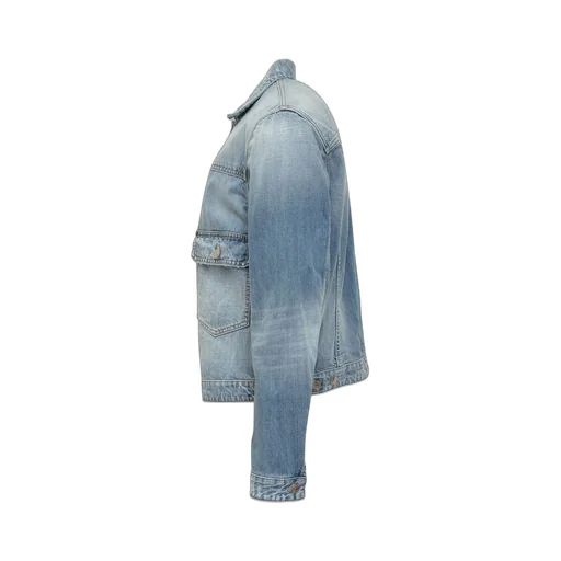 Dsquared2 Heritage Buttoned Denim Jacket