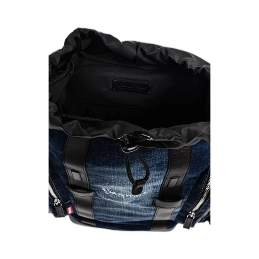 Dsquared2 Distressed Denim Backpack