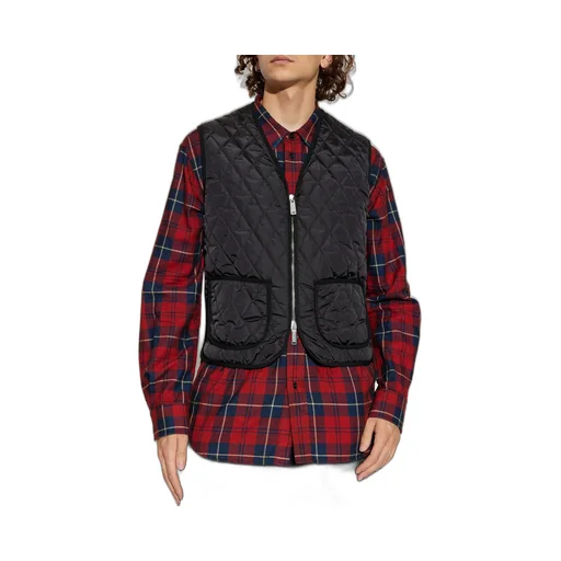 Dsquared2 Zip-Up Quilted Vest