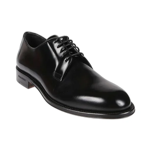 Dsquared2 Polished-Finish Lace-Up Derby Shoes