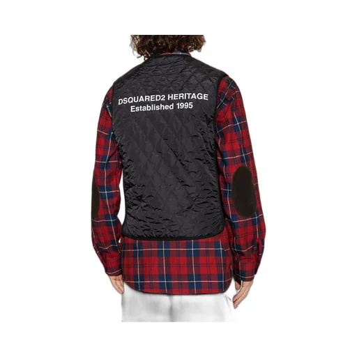 Dsquared2 Zip-Up Quilted Vest