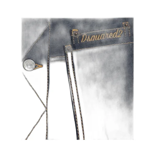 Dsquared2 Logo Embroidered Denim Jacket