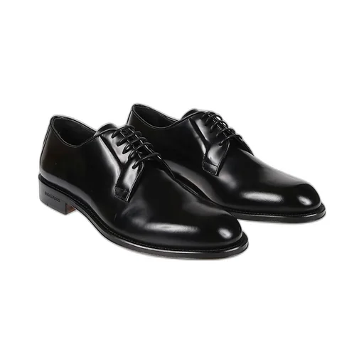 Dsquared2 Polished-Finish Lace-Up Derby Shoes