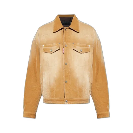 Dsquared2 Flap Pocket Corduroy Jacket