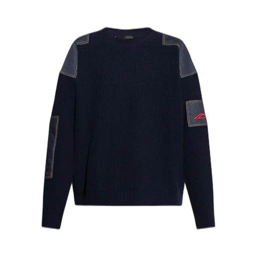Dsquared2 Patchwork-Embellished Jumper