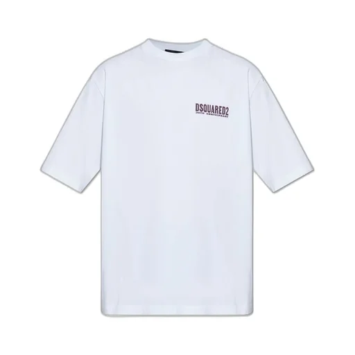 Dsquared2 Graphic Printed Crewneck T-Shirt
