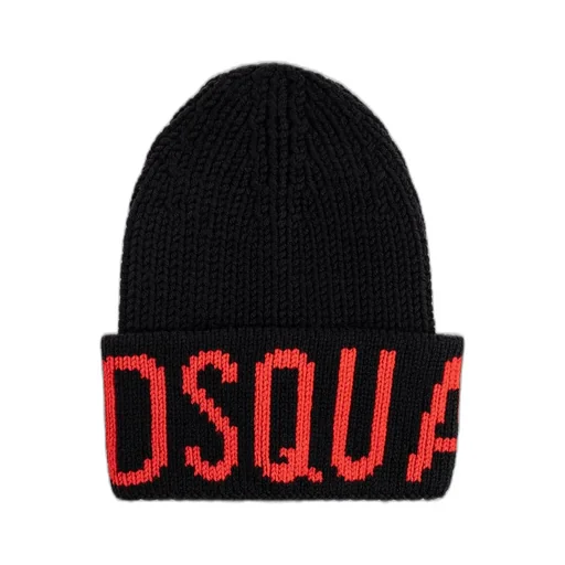 Dsquared2 Logo Intarsia Beanie