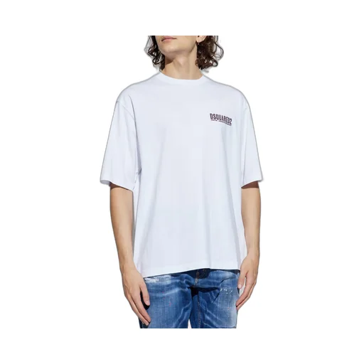 Dsquared2 Graphic Printed Crewneck T-Shirt