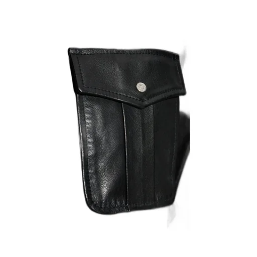 Dsquared2 Chest Pocket Leather Shirt