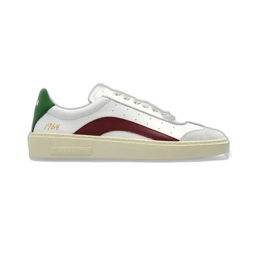 Dsquared2 Logo Patch Lace Up Sneakers