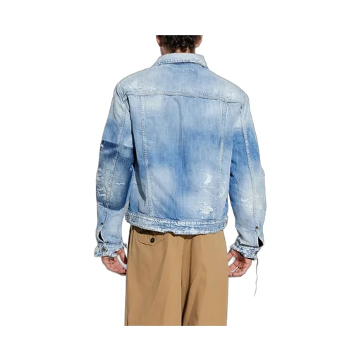 Dsquared2 Distressed Denim Jacket