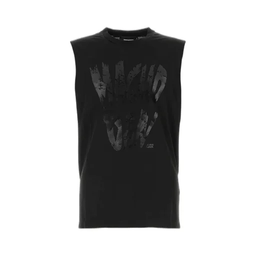 Dsquared2 Pressato Cigarette Fit Sleeveless T-Shirt