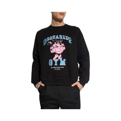 Dsquared2 Graphic Printed Crewneck Sweatshirt