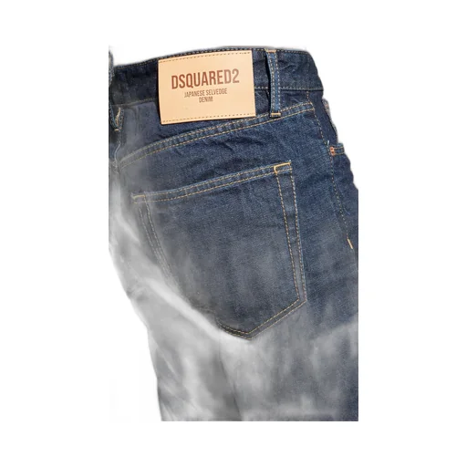Dsquared2 Logo Patch Slim-Fit Jeans