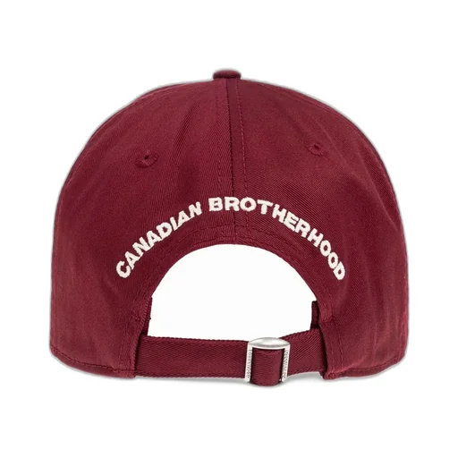 Dsquared2 Logo Embroidered Distressed Baseball Cap