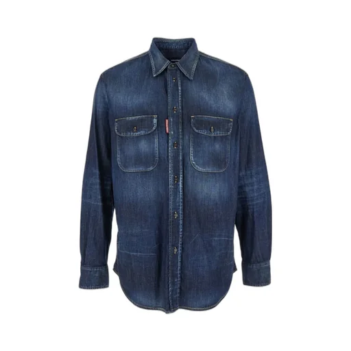 Dsquared2 Denim Bottoned Shirt