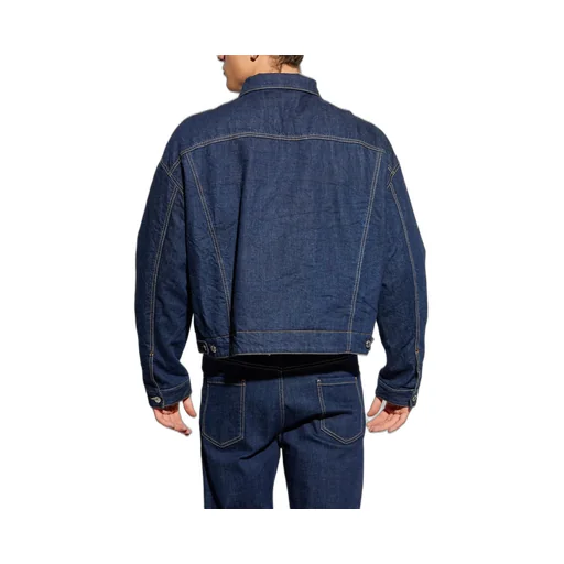 Dsquared2 Icon Logo Embroidered Denim Jacket