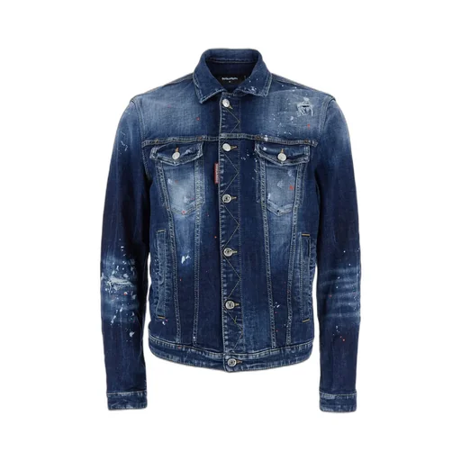 Dsquared2 Distressed Denim Jacket