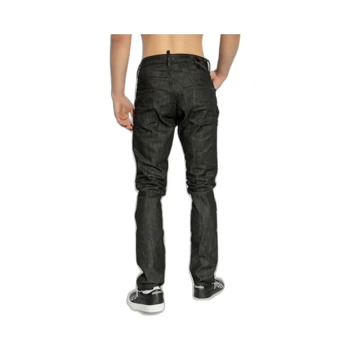 Dsquared2 Zip-Detailed Tapered Jeans