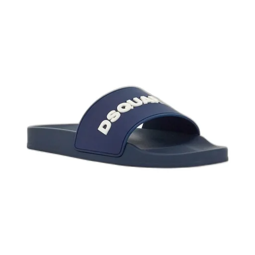 Dsquared2 Logo Embossed Pool Slides