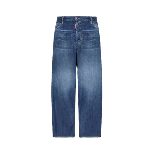 Dsquared2 Summer Lovers Medium Wash Loose Jeans