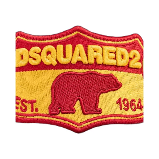 Dsquared2 Logo Patch Distressed Baseball Cap