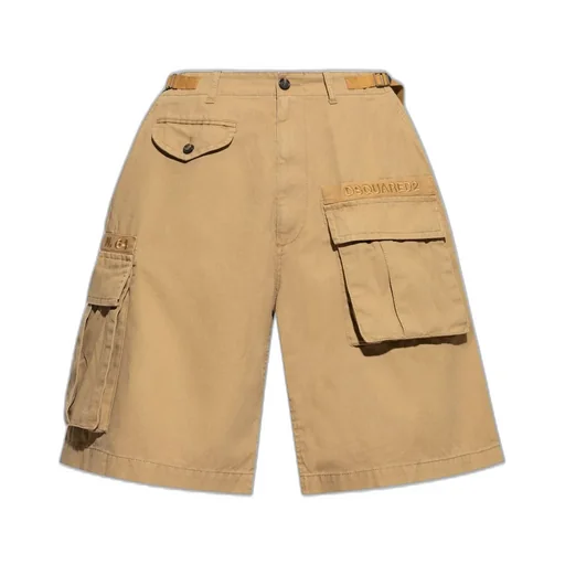 Dsquared2 Logo Embroidered Cargo Shorts
