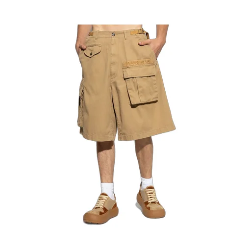 Dsquared2 Logo Embroidered Cargo Shorts